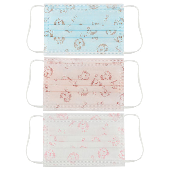 Pack of 50 Kids Patterned Face Coverings