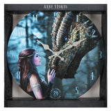 Once Upon a Time Wall Clock by Anne Stokes