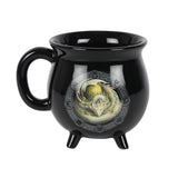Ostara Colour Changing Cauldron Mug by Anne Stokes