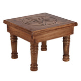 Large Pentagram Altar Table