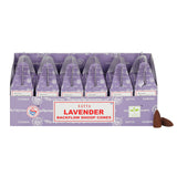 Box of 6 Satya Lavender Backflow Dhoop Cones