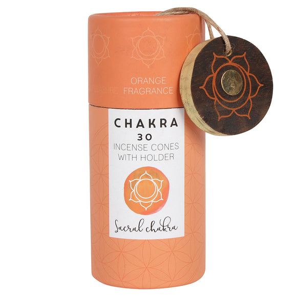Orange Sacral Chakra Incense Cones