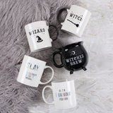 Witch and Wizard Mug Set Version 2