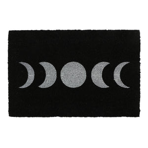 Black Moon Phase Doormat