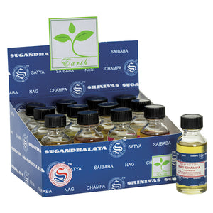 Box of 12 Nag Champa Fragrance Oils by Satya