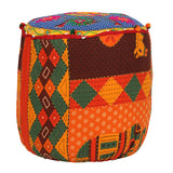 Indian Fabric Recycled Stool
