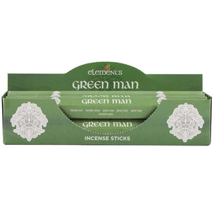 6 Packs of Elements Green Man Incense Sticks
