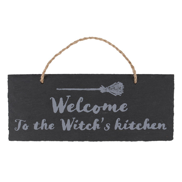 Witch's Kitchen Slate Hanging Sign