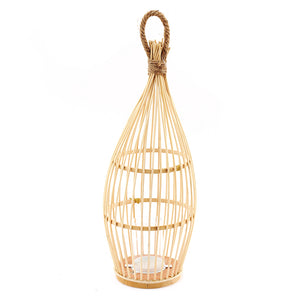 52cm Woven Bamboo Lantern