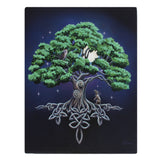19x25cm Tree Of Life Canvas Plaque by Lisa Parker