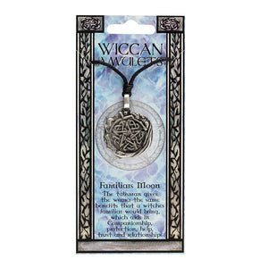 Familiars Moon Wiccan Amulet Necklace