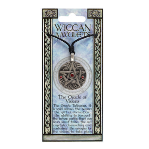 The Oracle of Visions Wiccan Amulet Necklace
