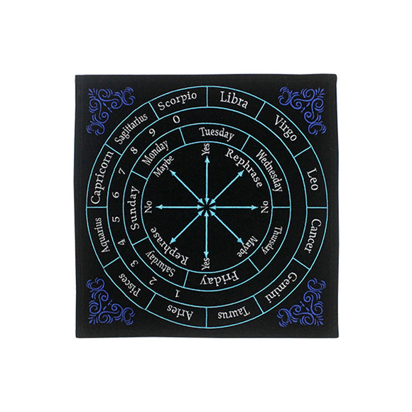 Embroidered Astrology Pendulum Mat
