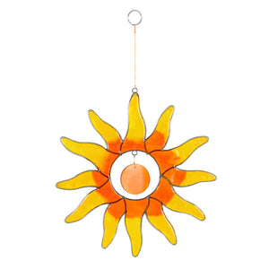Orange Sun Suncatcher