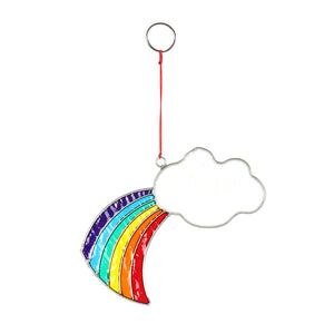 19cm Cloud and Rainbow Suncatcher