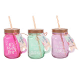 Set of 6 Party Drinking Jars