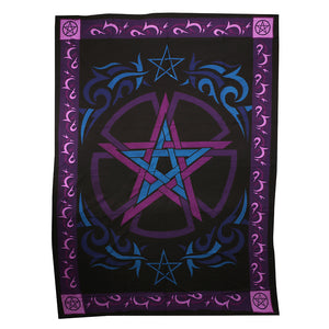 Pentacle Cotton Tapestry