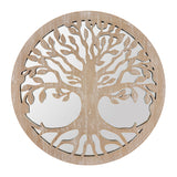 40cm Mirrored Tree of Life Wall Decoration