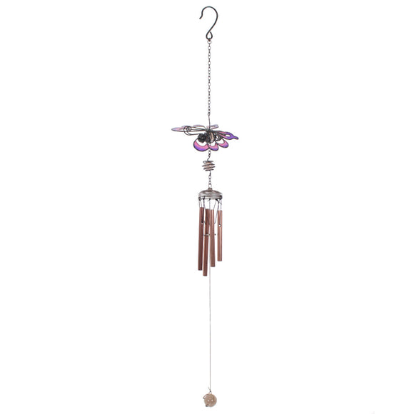 Pink and Purple Gradient Butterfly Windchime