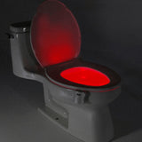 8-Color LED Sensored Toilet PotLight - Syco Shopper