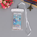 Summer Luminous Waterproof Pouch Swimming Gadget Beach Dry Bag Phone Case for Phone 3.5-6Inch - Syco Shopper